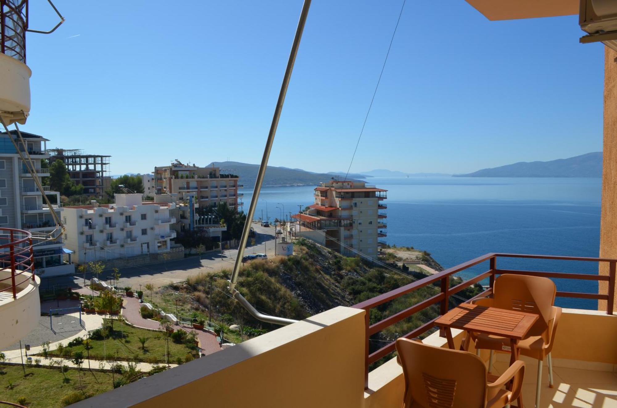 Sunset Penthouse Apartment Саранде Екстериор снимка