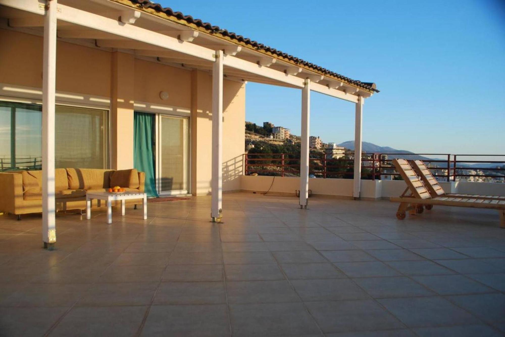 Sunset Penthouse Apartment Саранде Екстериор снимка