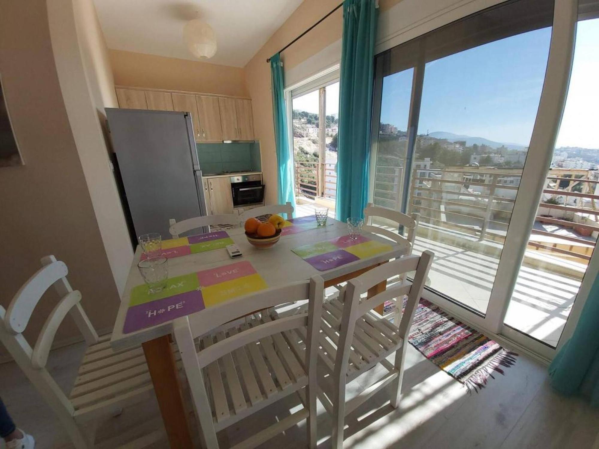 Sunset Penthouse Apartment Саранде Екстериор снимка