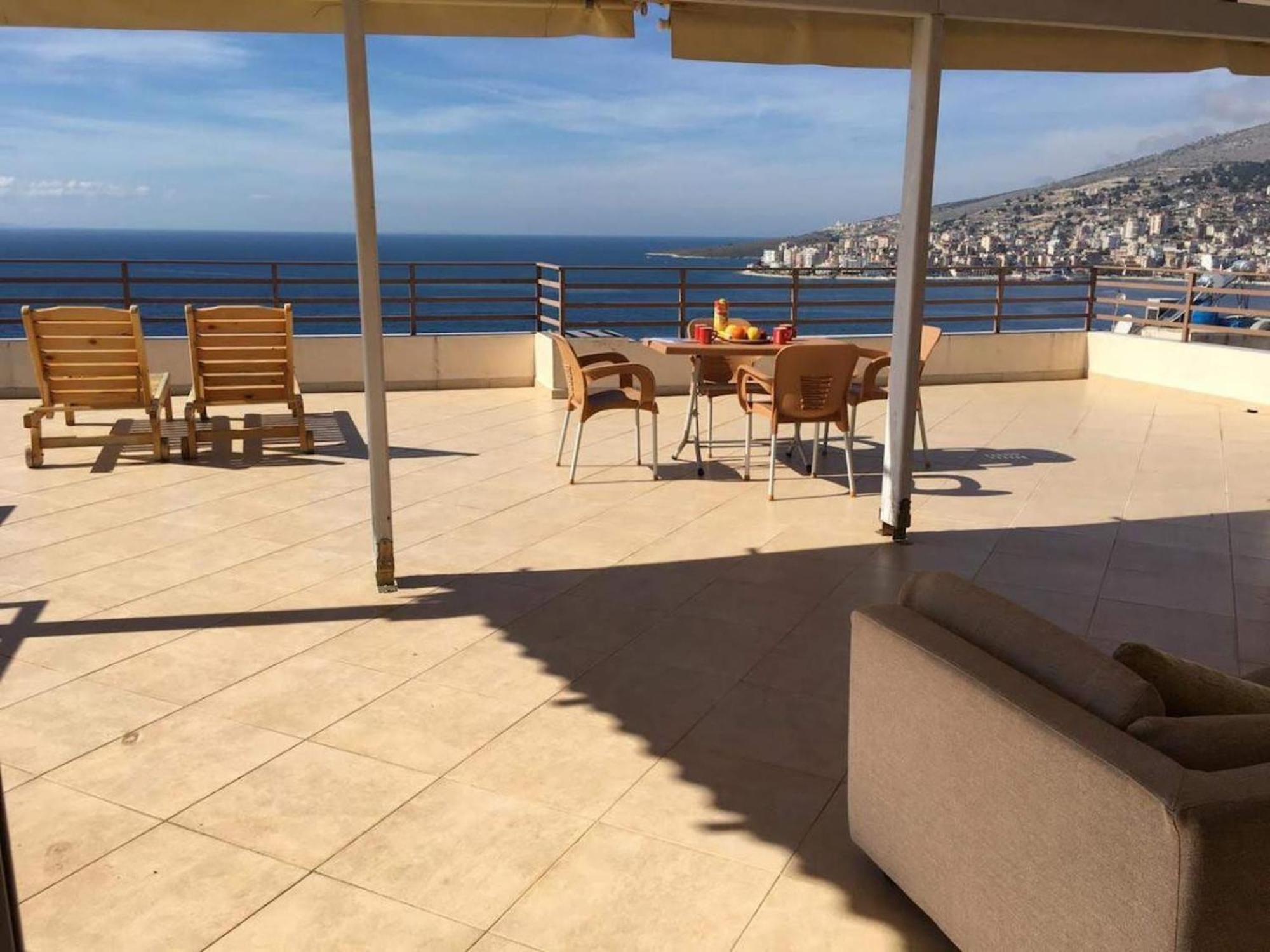 Sunset Penthouse Apartment Саранде Екстериор снимка