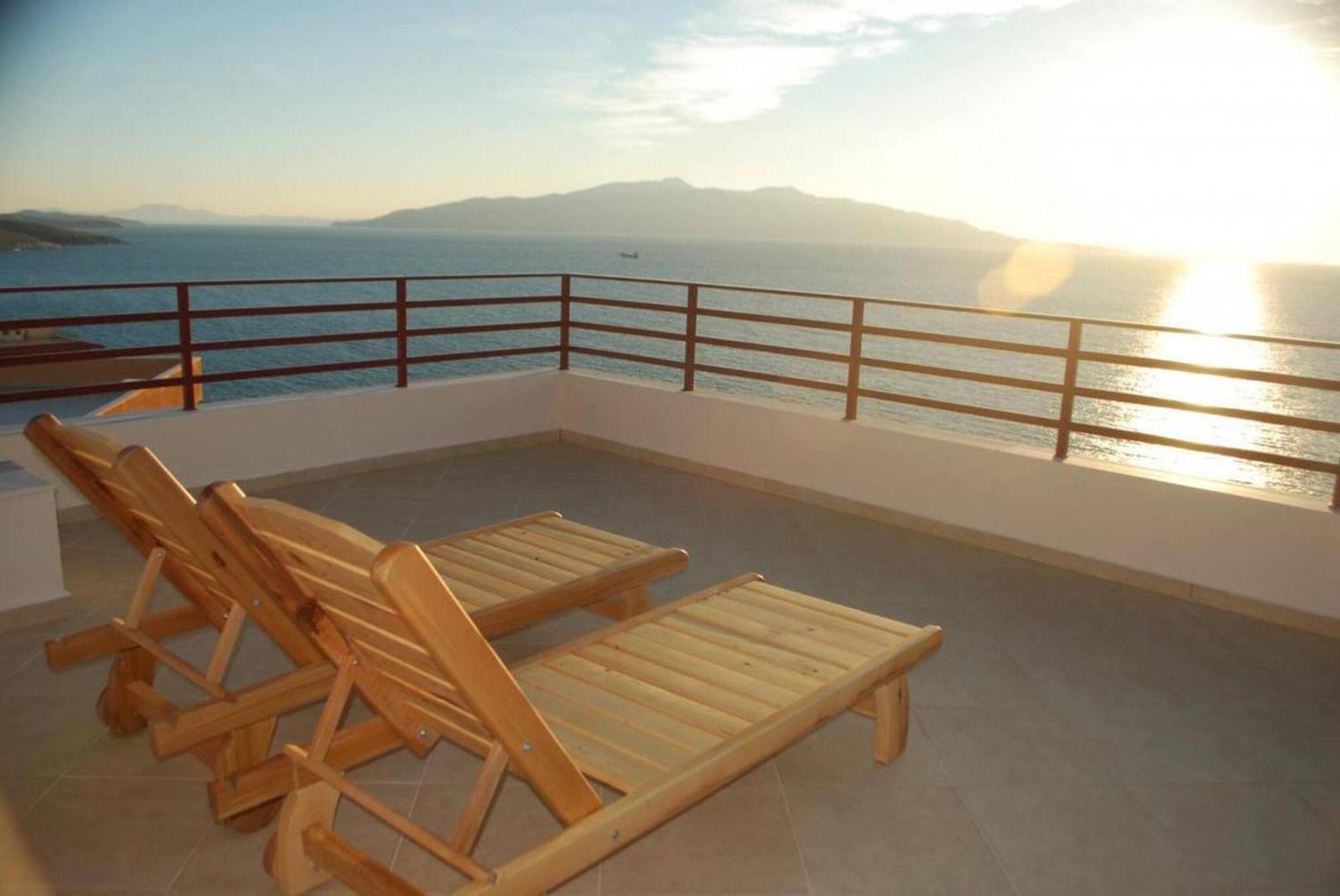 Sunset Penthouse Apartment Саранде Екстериор снимка