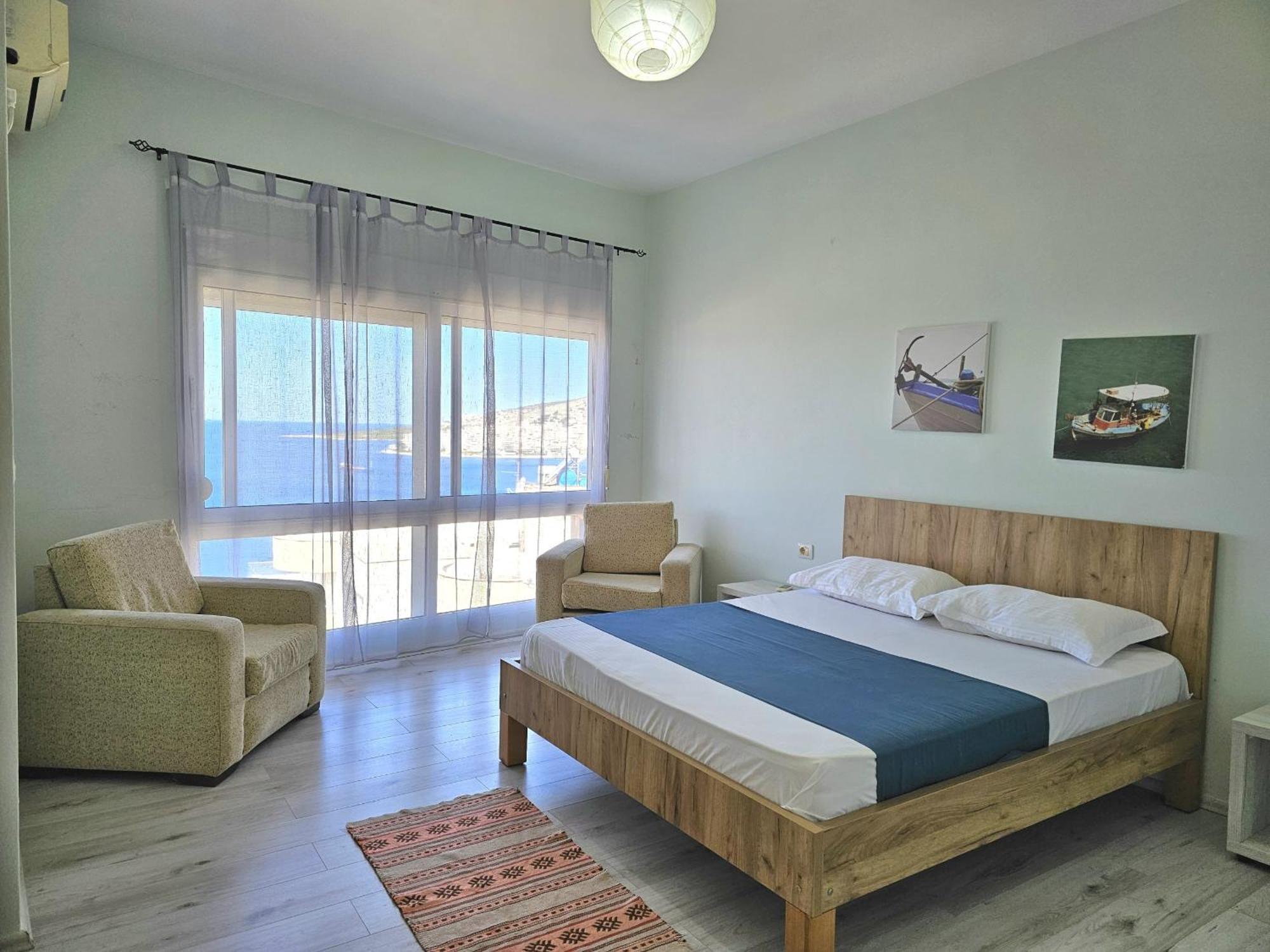 Sunset Penthouse Apartment Саранде Екстериор снимка