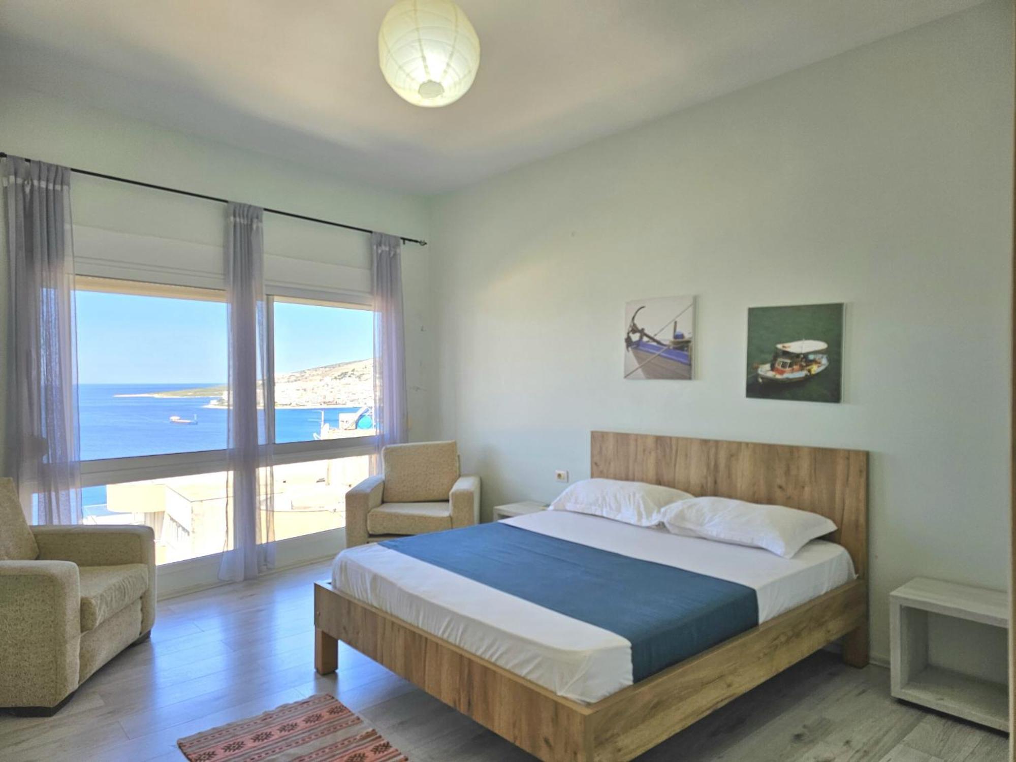 Sunset Penthouse Apartment Саранде Екстериор снимка