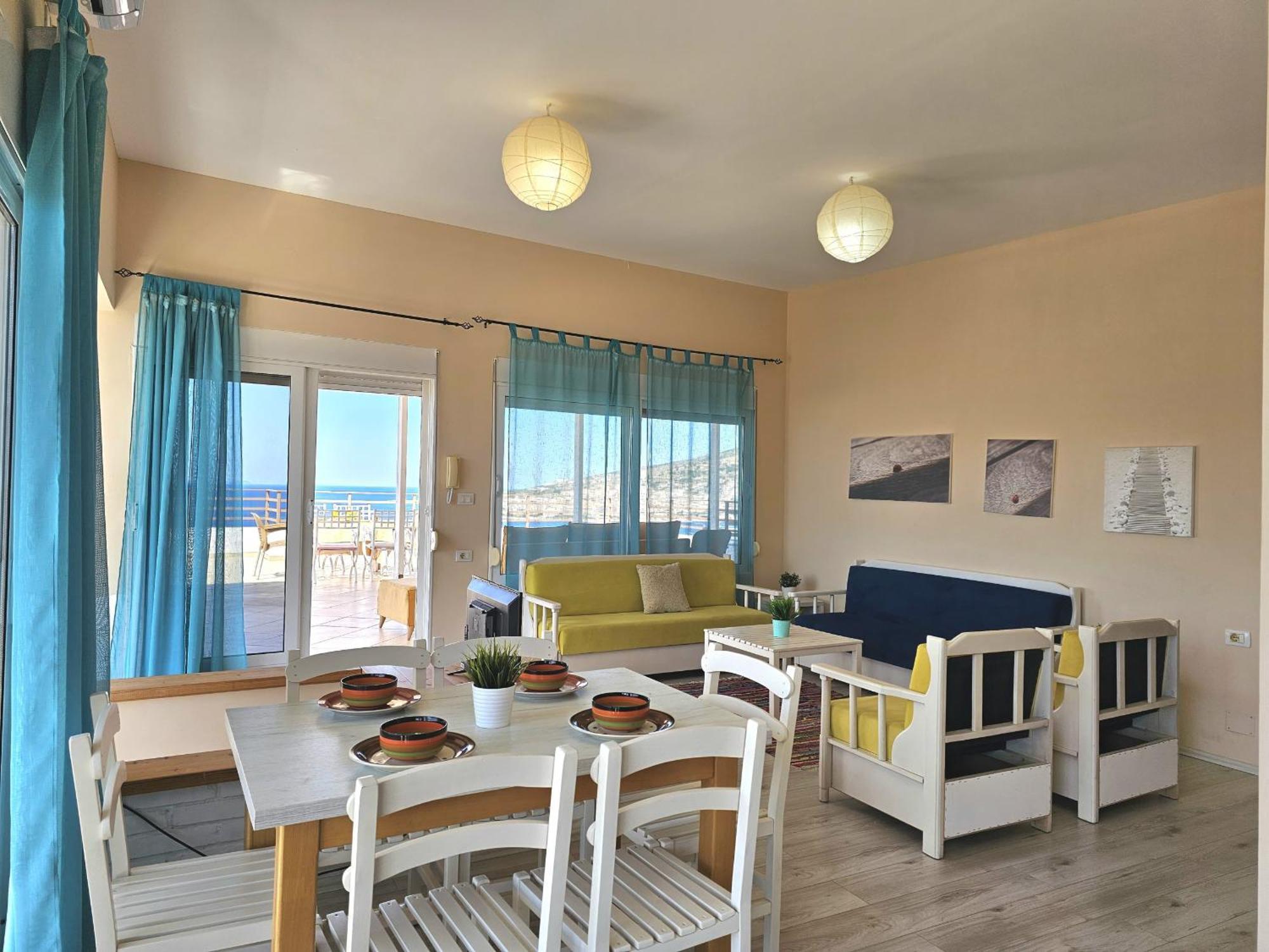 Sunset Penthouse Apartment Саранде Екстериор снимка